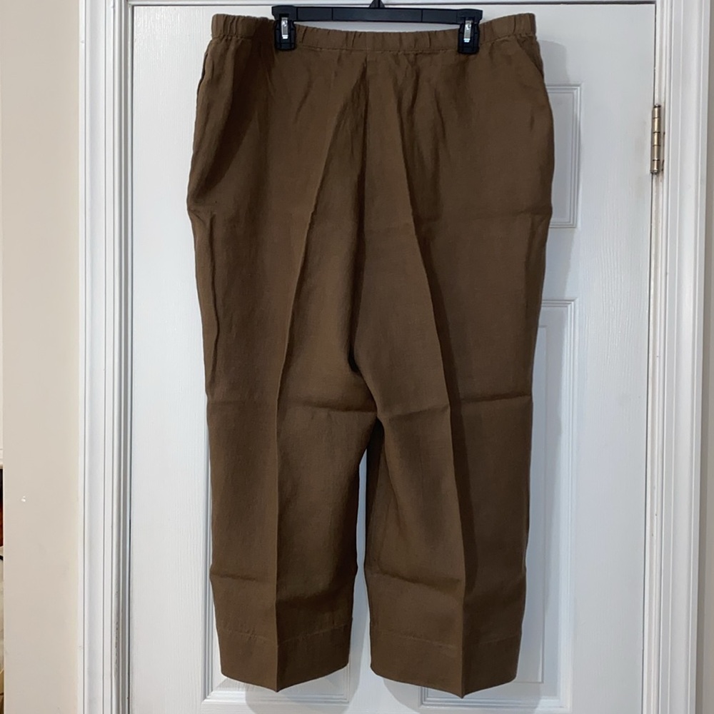 J. Jill Linen Crop Pants - NWT - Picture 2 of 6
